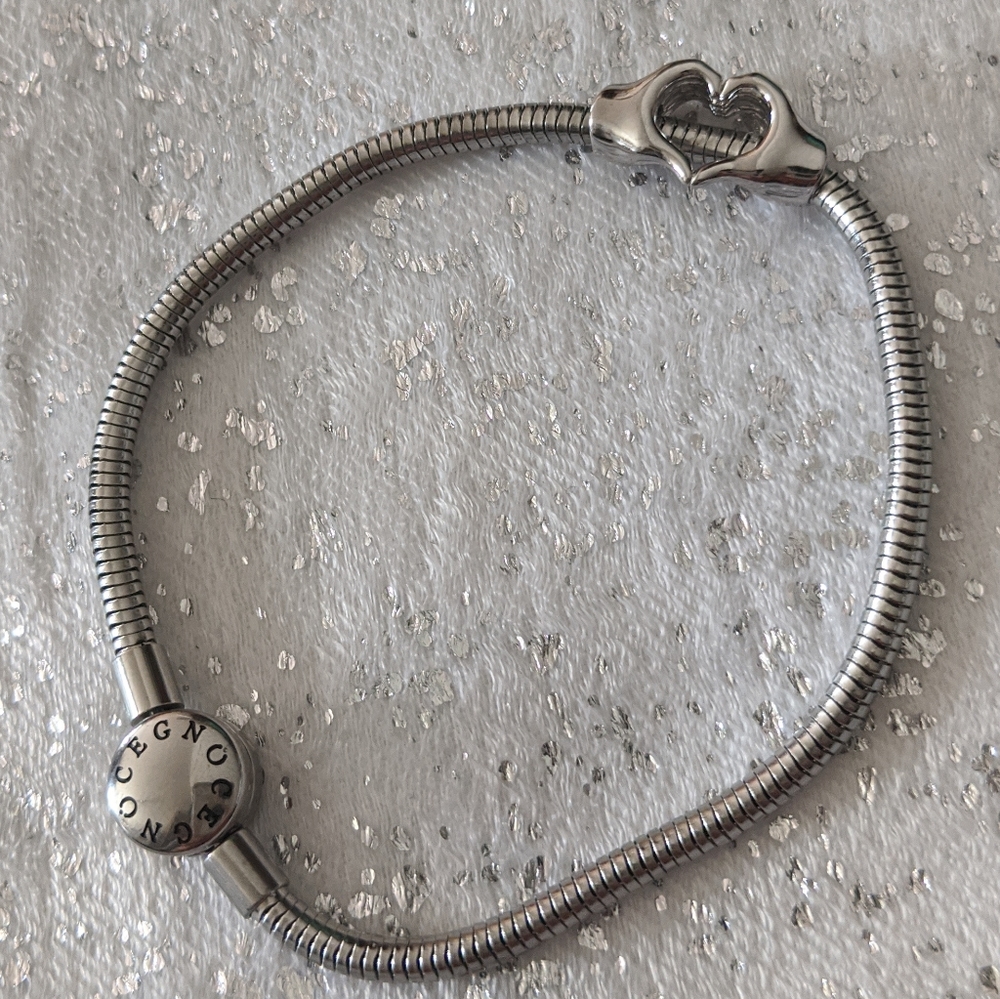 Gnoce Forever in our Hearts Charm bracelet